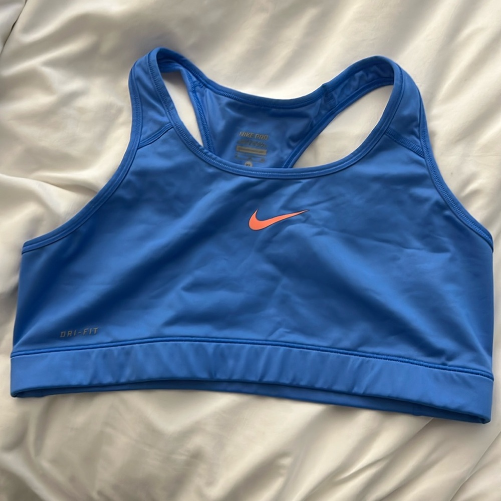 Nike Blue sports bra